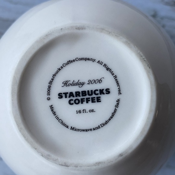 STARBUCKS 3D CHRISTMAS TREE SNOWMAN CUP/MUG - Picture 2 of 5